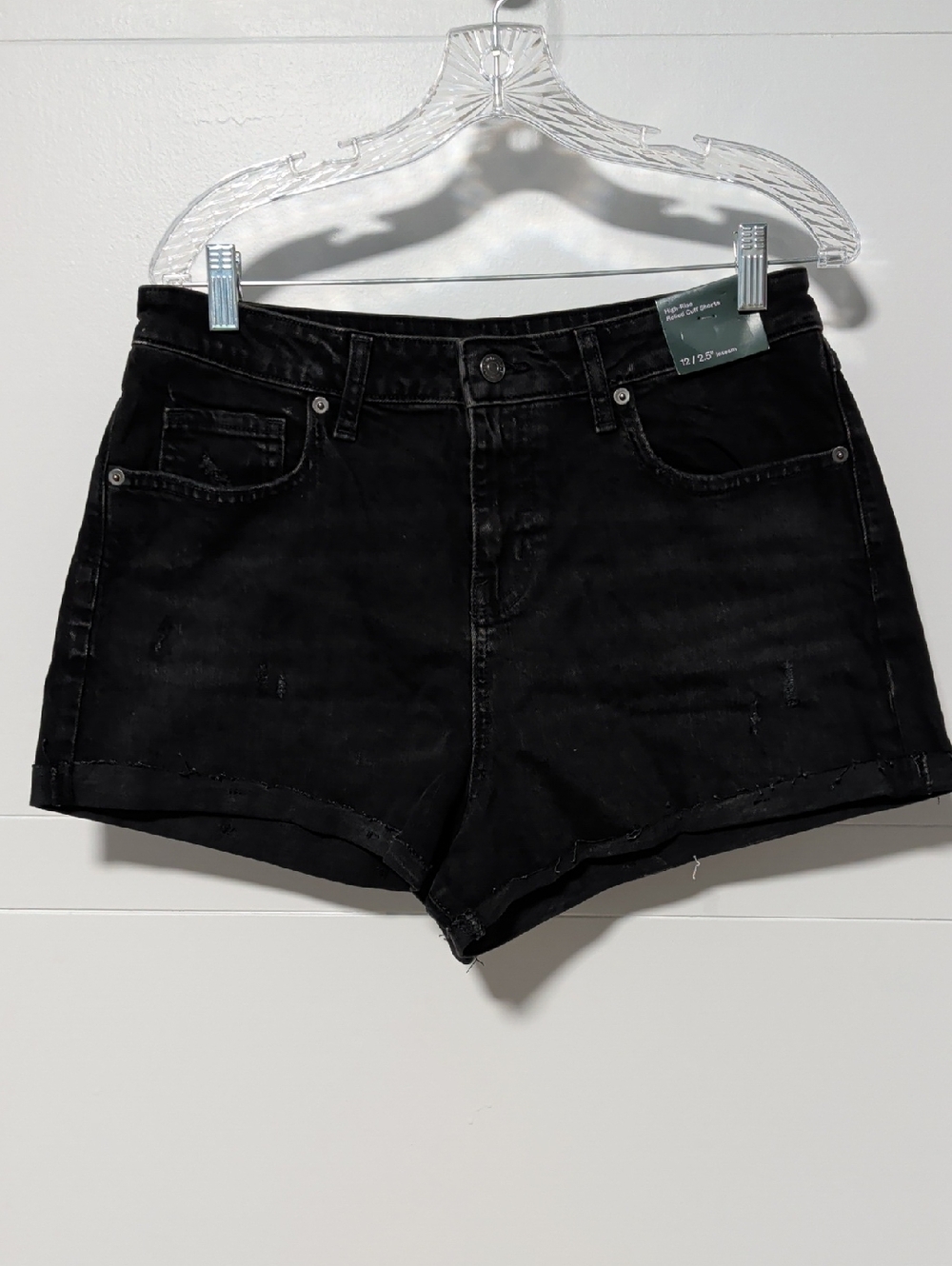 Wild Fable High-Rise Distressed Shorts
